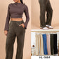 Soft Plush Lounge Pants with Warm Fleece Fabric