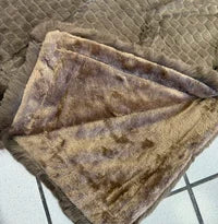 Super soft fur poncho