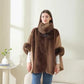 Super soft and elegant poncho