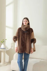 Super soft and elegant poncho
