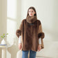 Super soft and elegant poncho