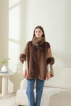 Super soft and elegant poncho