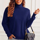 Soft and comfortable turtleneck sweater