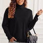 Soft and comfortable turtleneck sweater