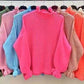 Wavy Turtleneck Sweater