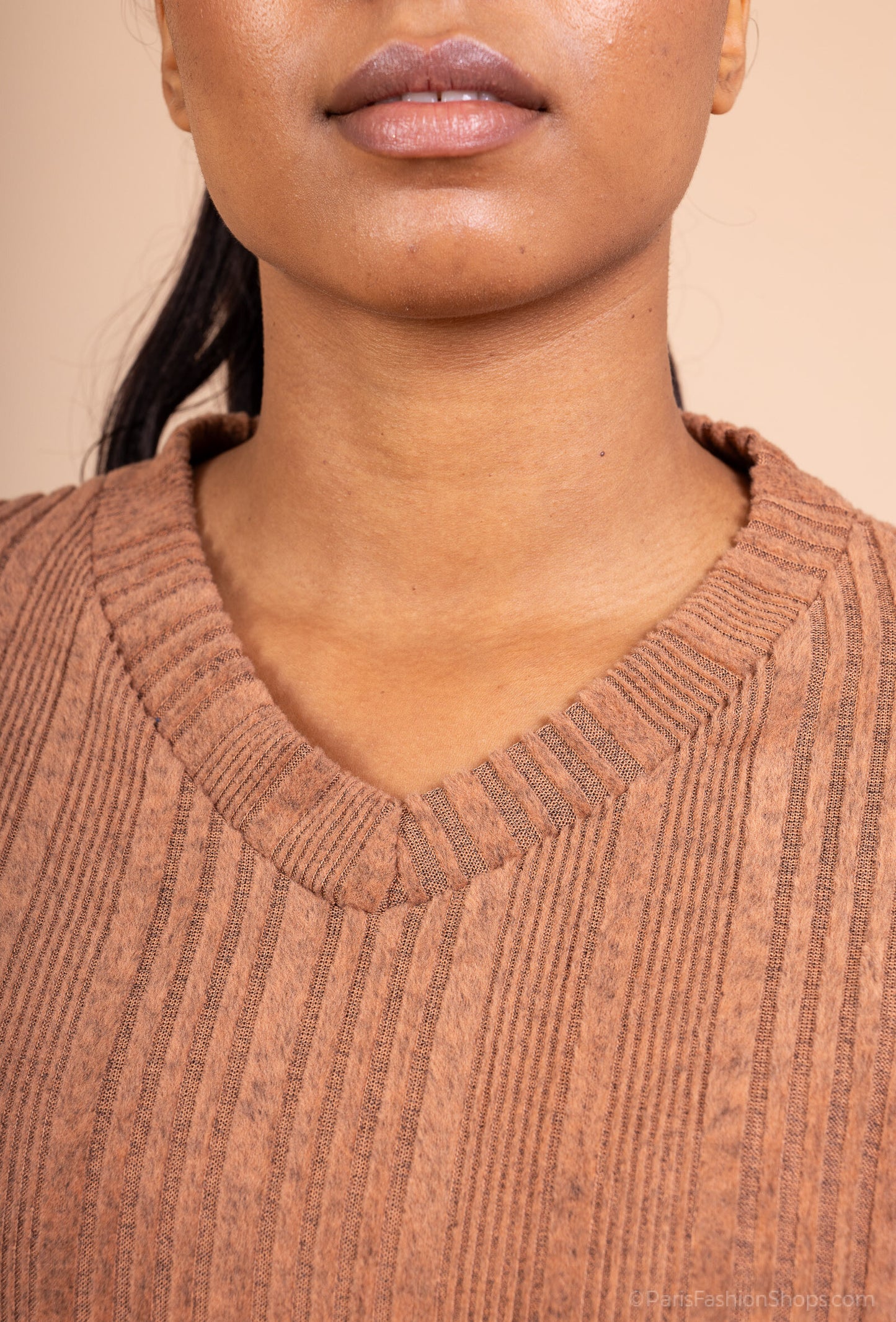 Cozy Ribbed Knit Sweater