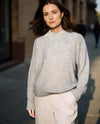 Simple Sweater with Small Braided Details