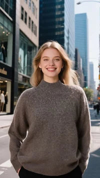 Timeless Classic Plain Sweater