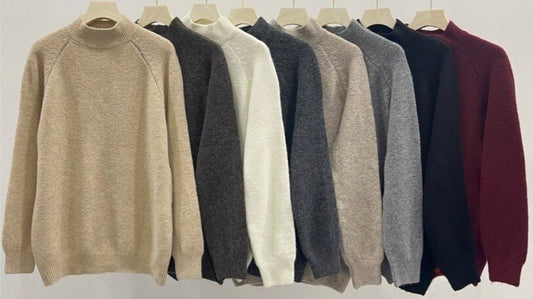 Timeless Classic Plain Sweater