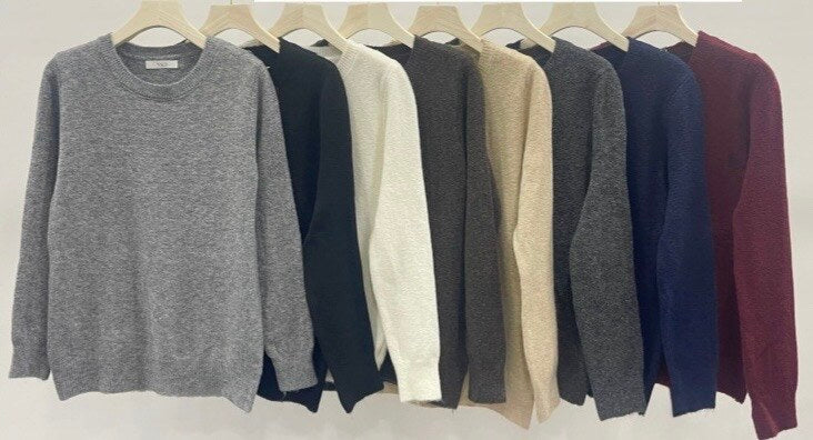 Long and Elegant Plain Sweater