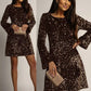 Sequins Dress knot on the back
