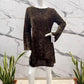 Sequins Dress knot on the back
