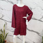 Sequin dress with back bow