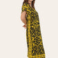 Short Caftan Dress, Ethnic Print, New Collection, Ref-7005