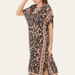 Short Caftan Dress, Ethnic Print, New Collection, Ref-7005