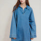 Denim shirt dress