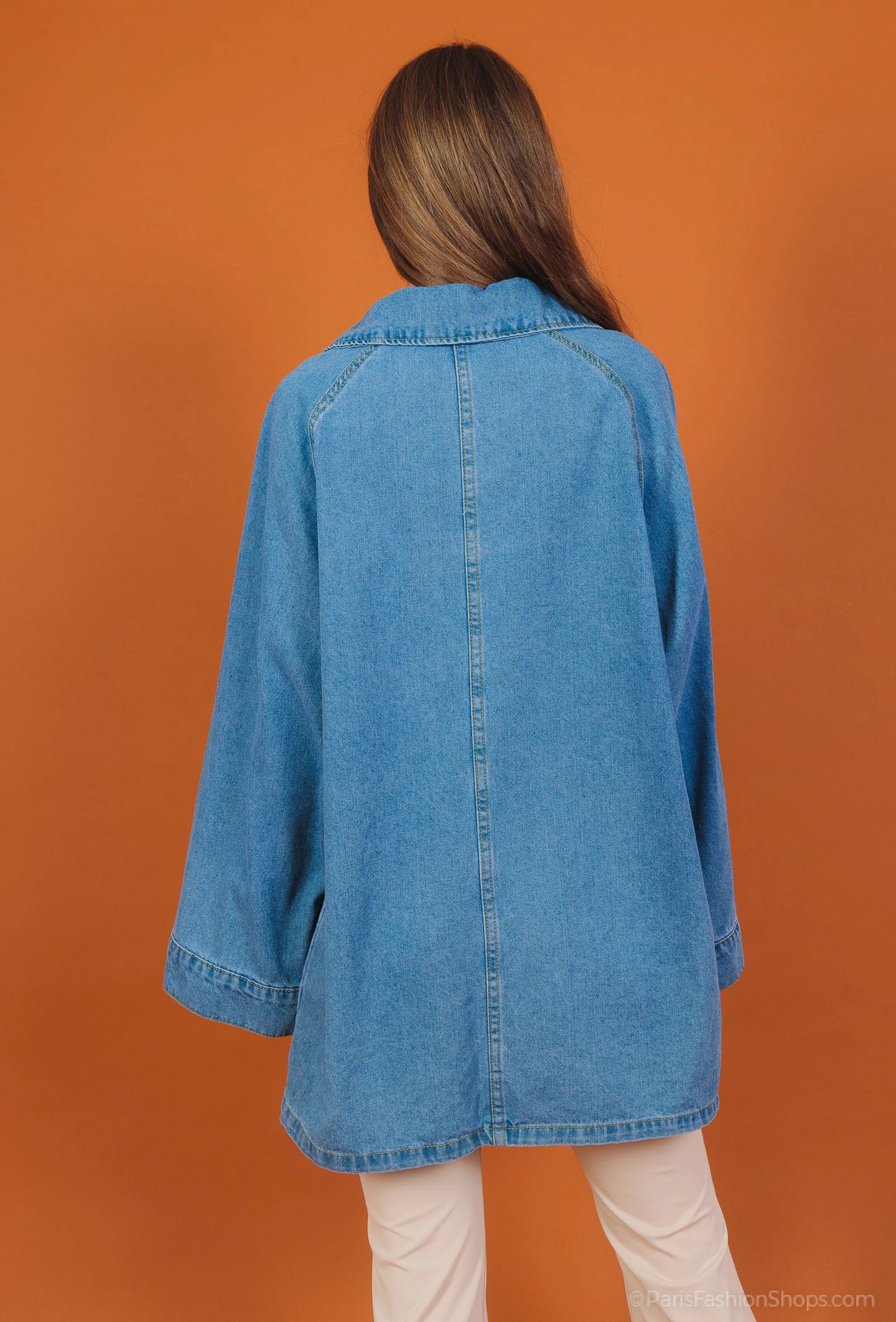 Denim shirt dress