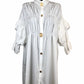 Ruched shirt dress