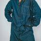 DENVER – Oversized long denim shirt