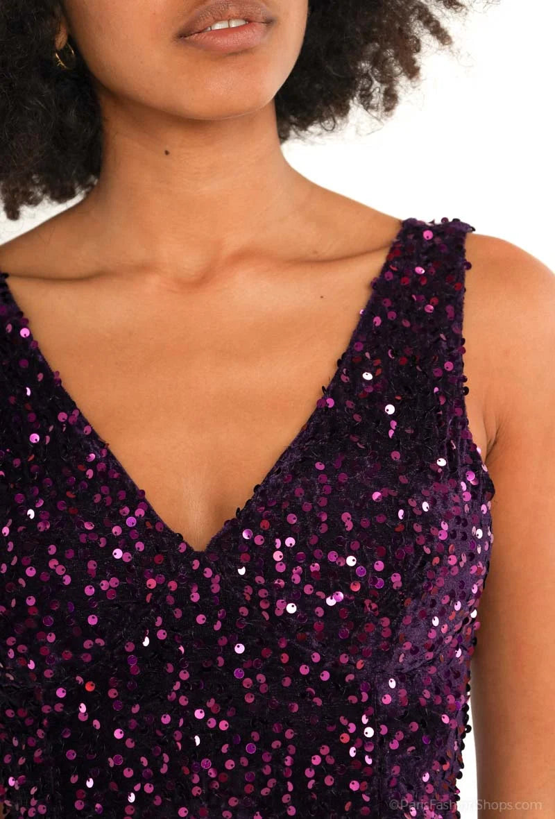 Sparkling tank dress