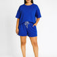 Ladies short sleeve short set