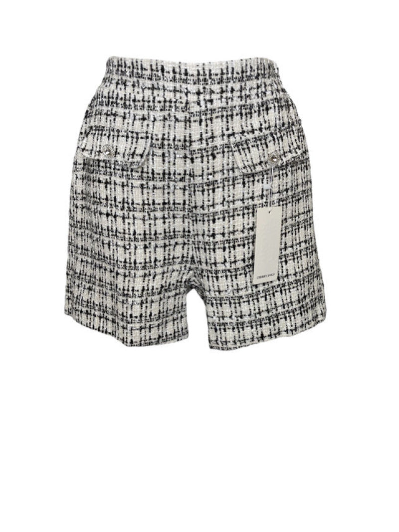 Tweed Short Together with Jacket