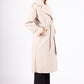 PU Fur Trench Coat