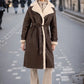 PU Fur Trench