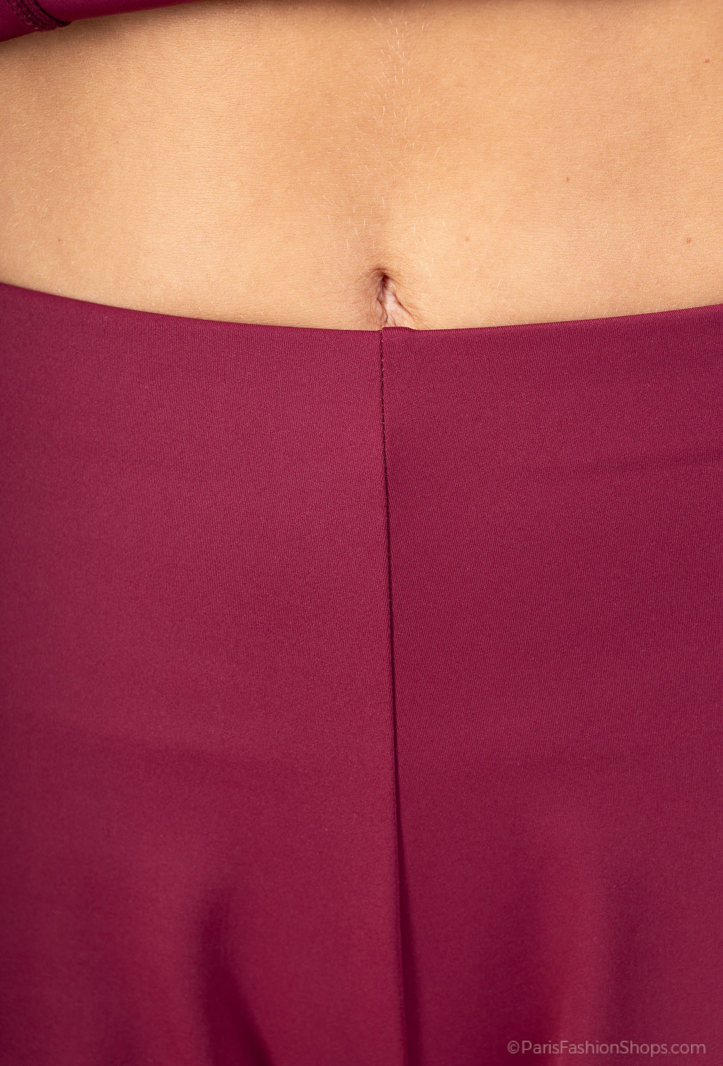 VELENA – Chic sporty fluid pants with contrasting piping