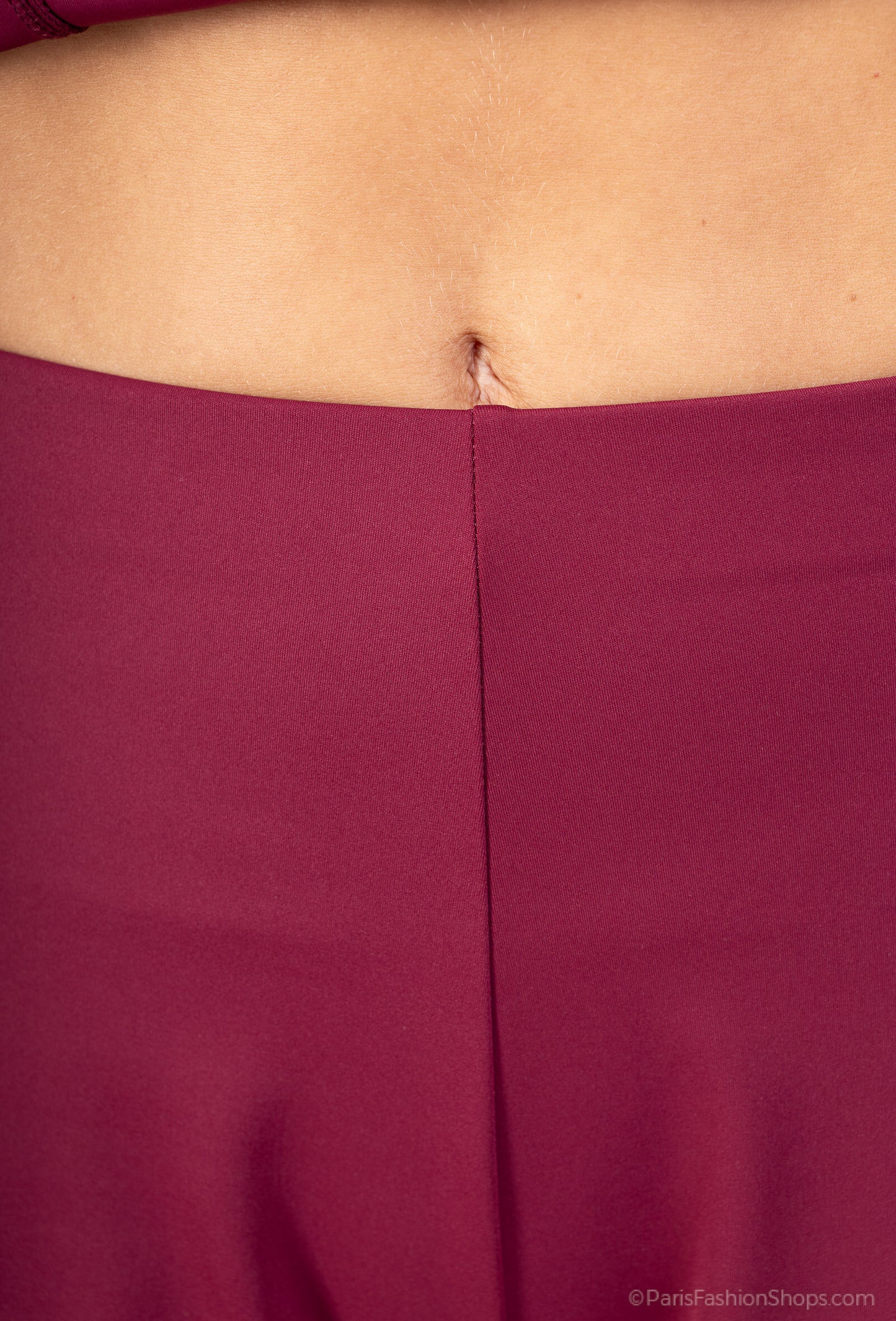 VELENA – Chic sporty fluid pants with contrasting piping