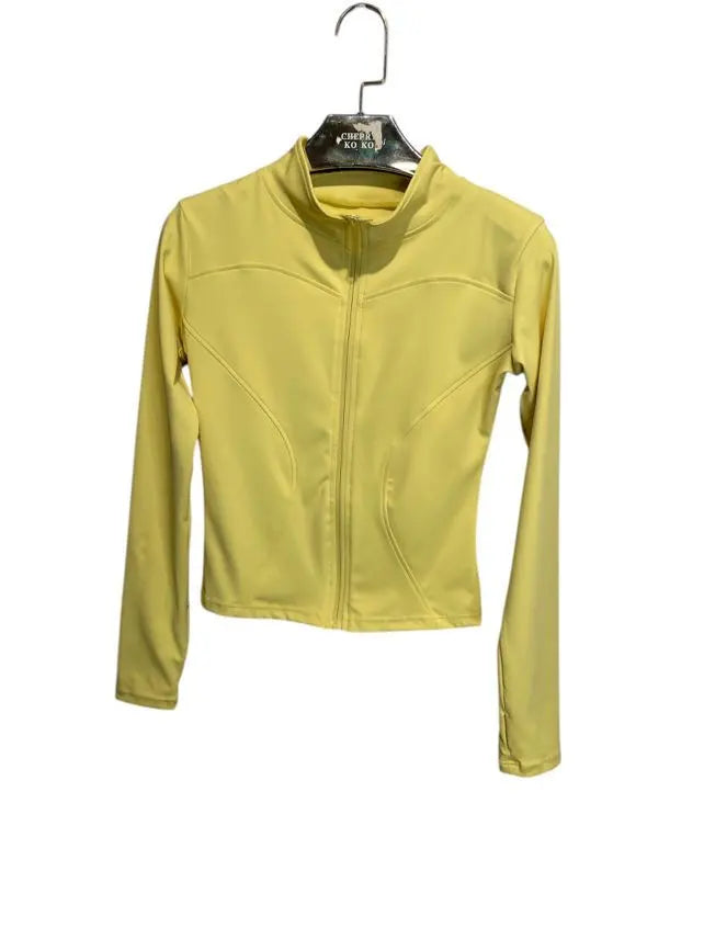 VELENA – Fitted sporty chic zip-up jacket