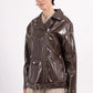Patent leatherette jacket