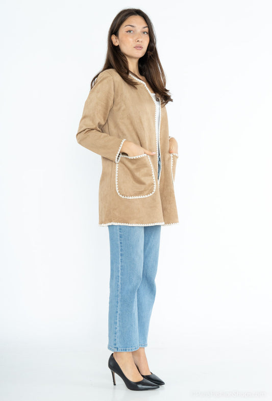 Suede jacket
