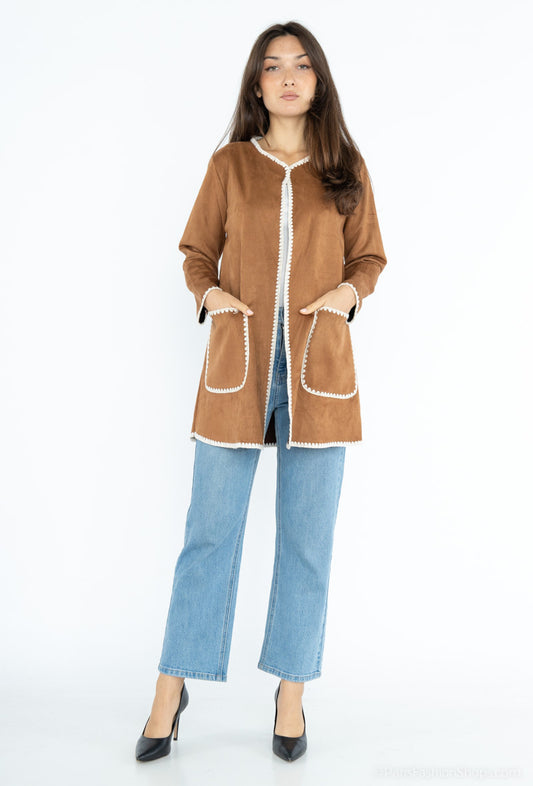 Suede jacket