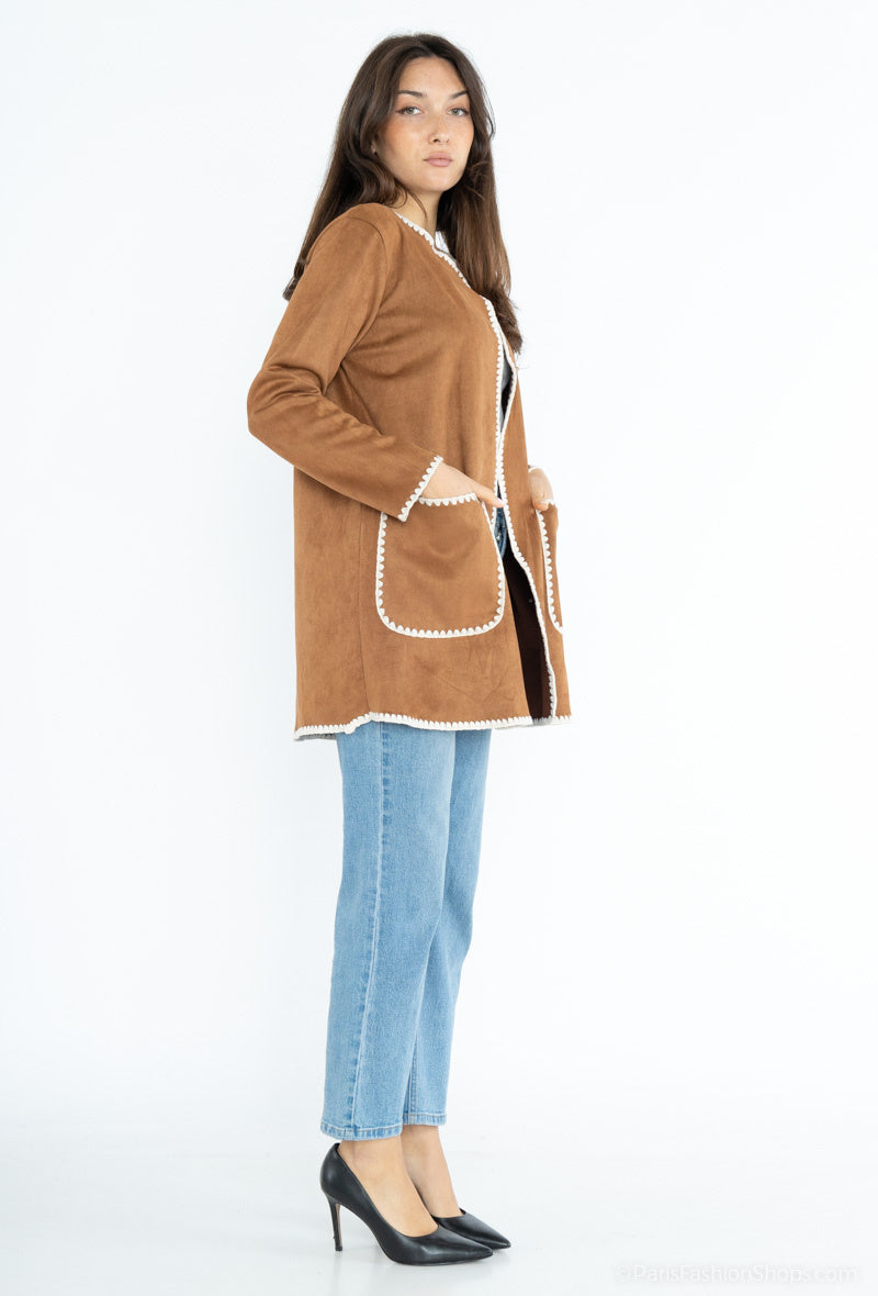 Suede jacket
