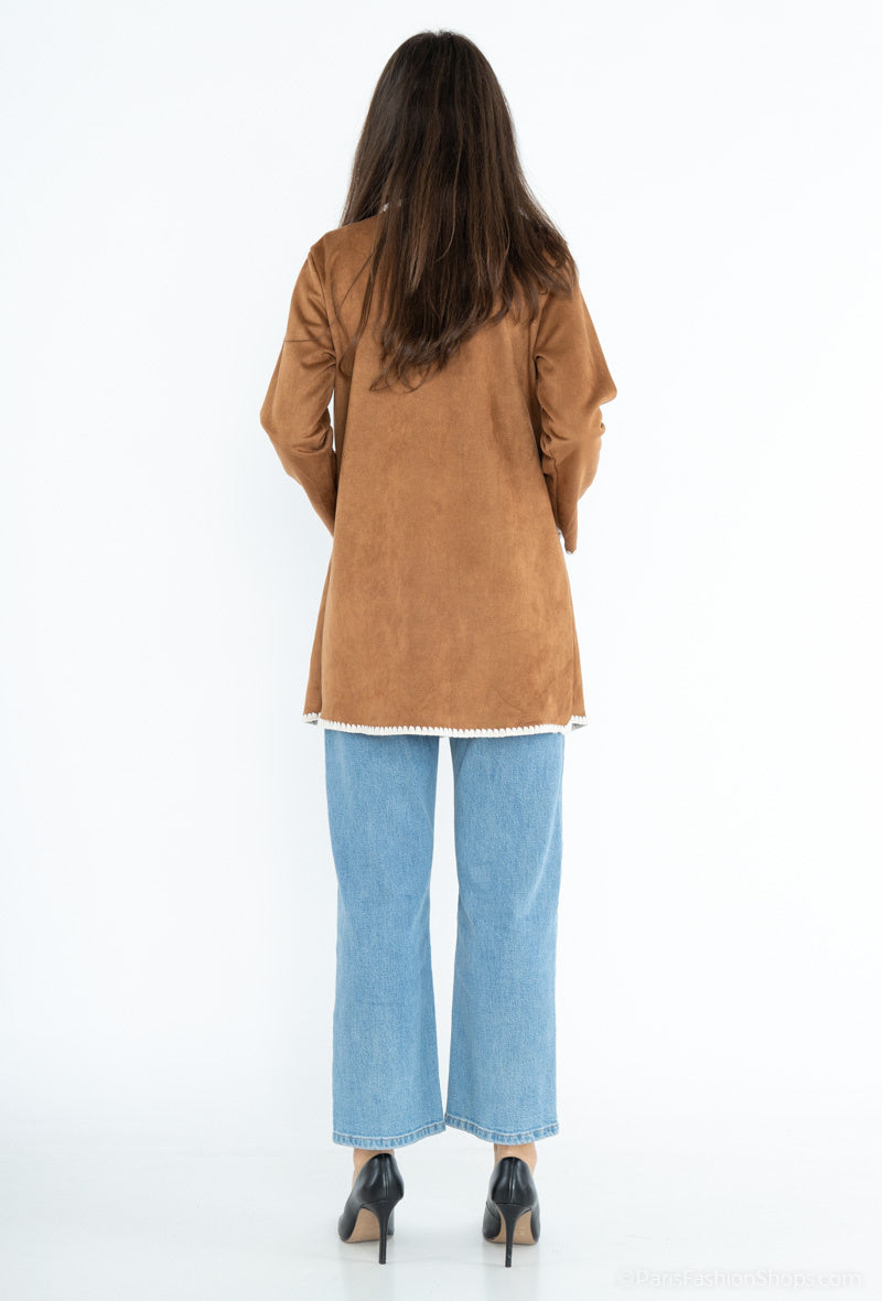 Suede jacket