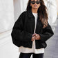Ultra-trendy oversized textured jacket