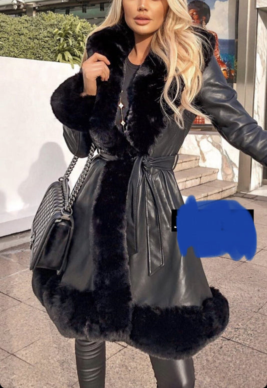 PU Fur Jacket