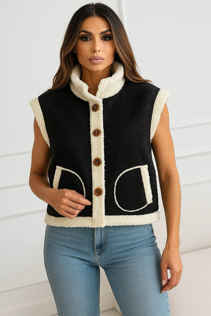 Wool -free woolless jacket with pockets