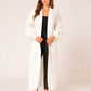 Long balloon sleeve cardigan